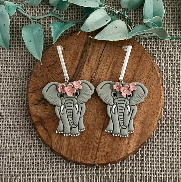 Floral Elephants